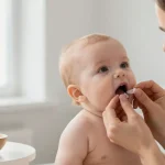 muguet buccal bébé traitement